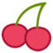 Cherries emoji on HTC